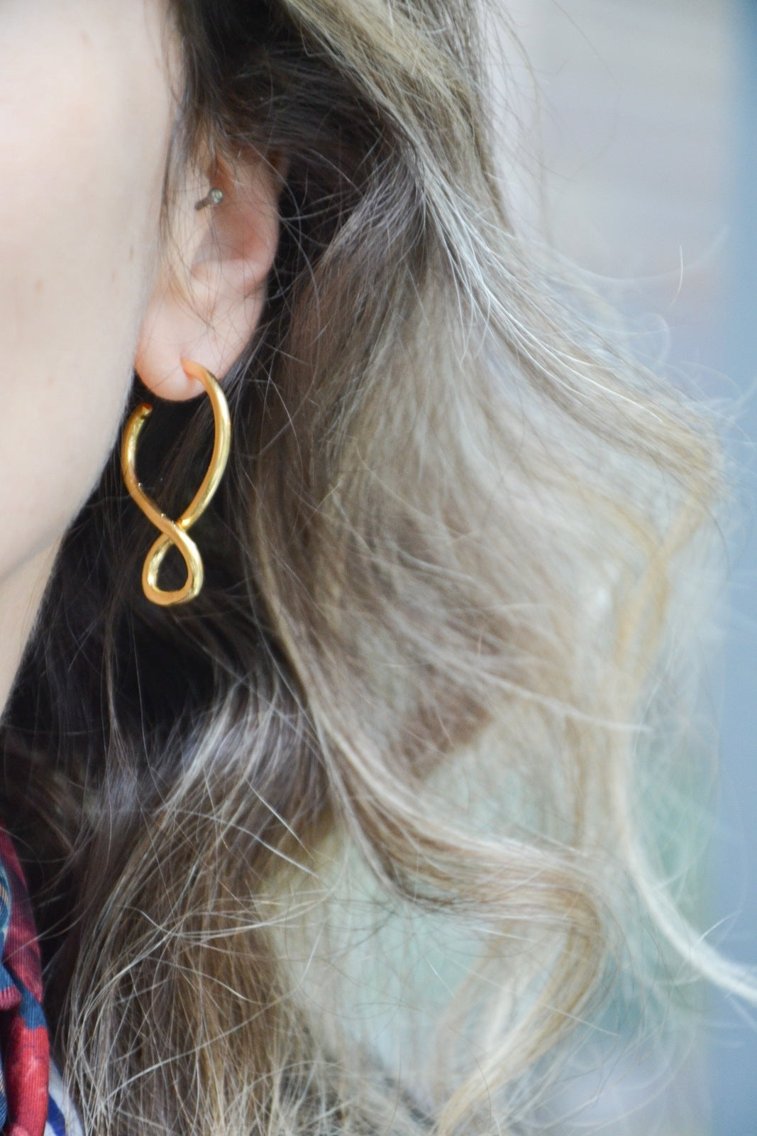 Boucles d’oreilles Hélice