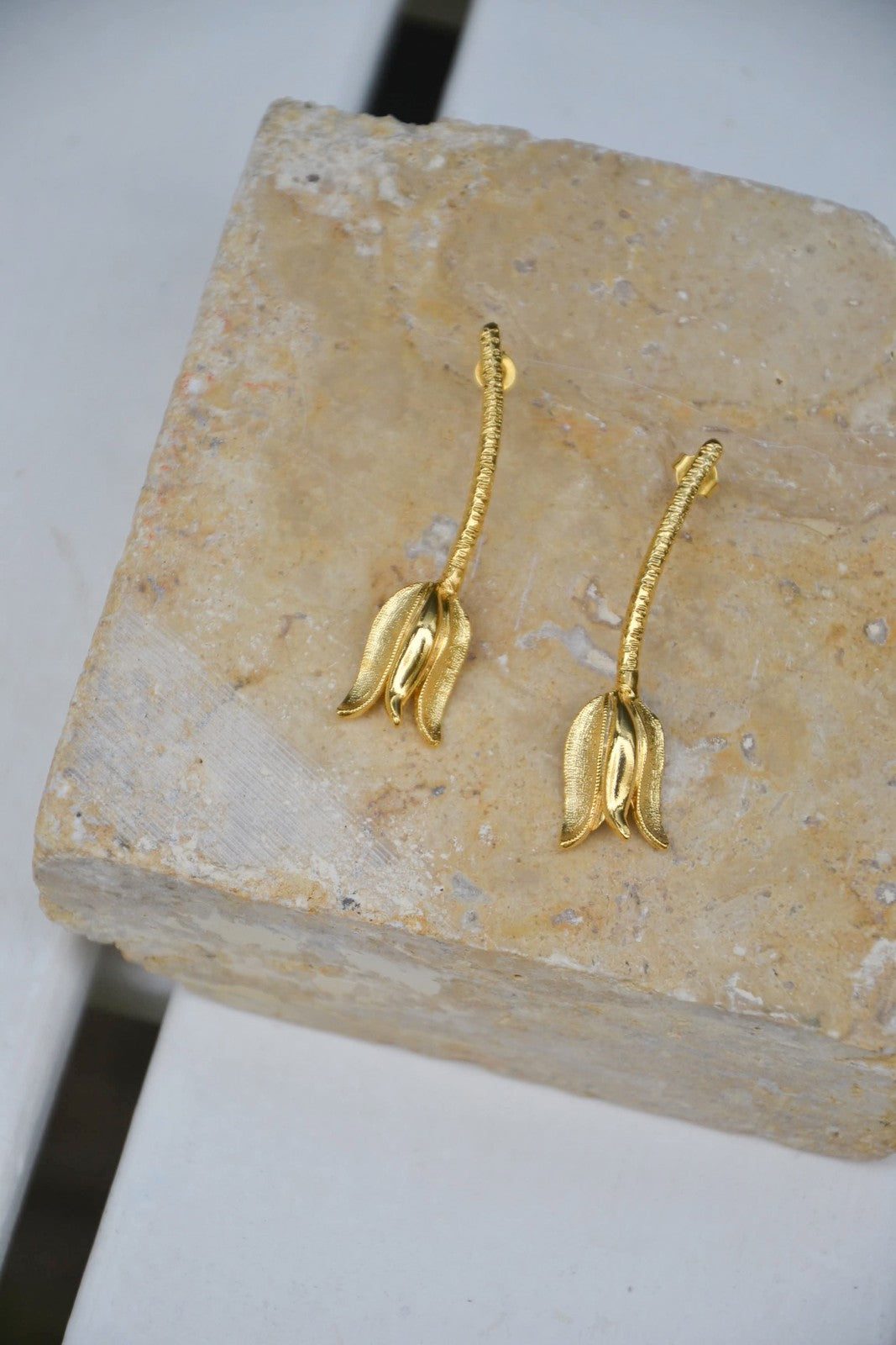 Boucles d'oreilles Tulipe