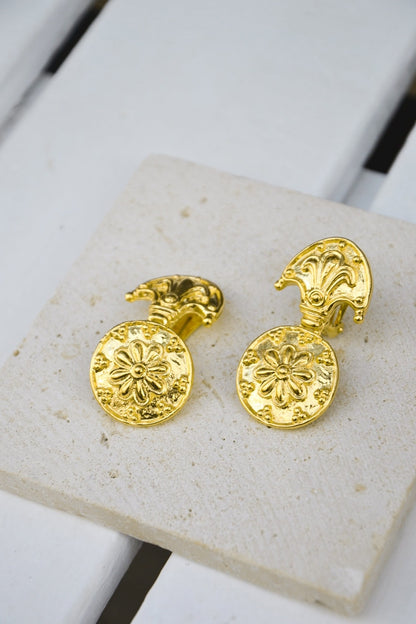 Boucles d'oreilles Gorgone