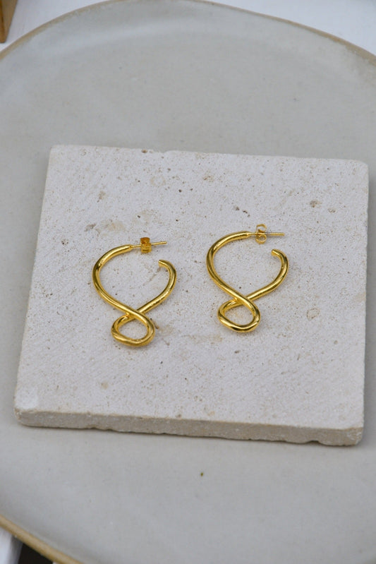 Boucles d’oreilles Hélice